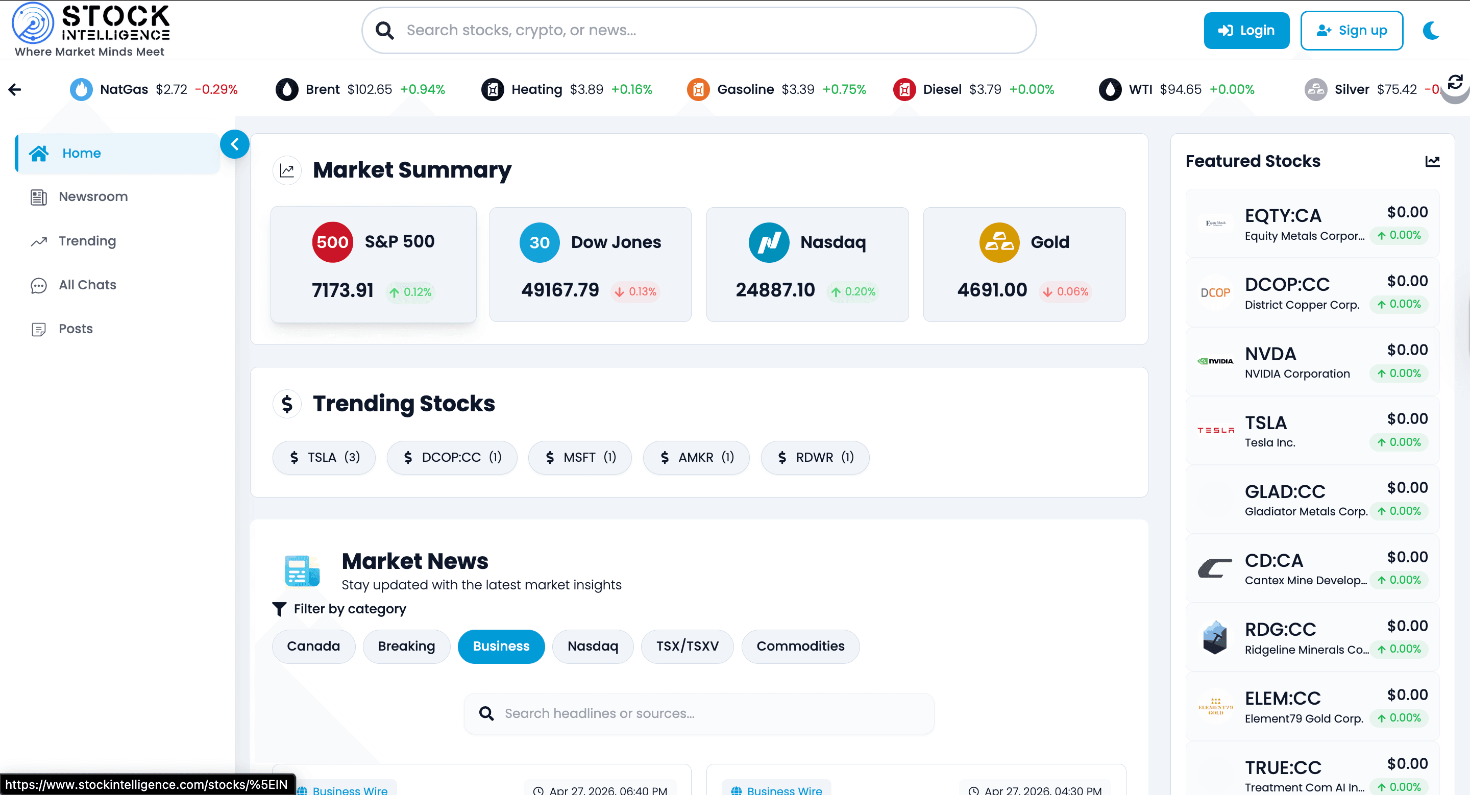 Stock Intelligence screenshot 1